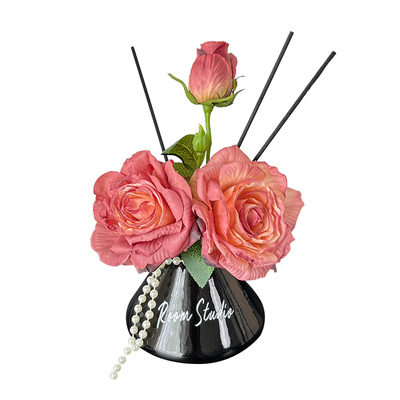 高级感仿真花无火香薰摆件仿生花