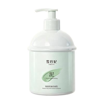 雪玲妃绿泥控油去黑头洁面乳500g