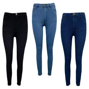 软薄弹！意大利C家高弹显瘦百搭高腰9分打底外穿小脚牛仔裤女春夏