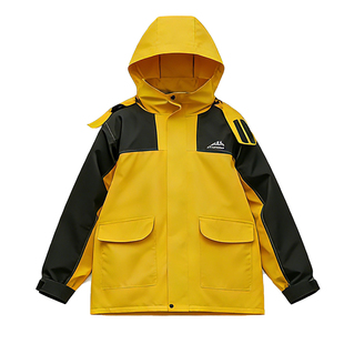 儿童雨衣全身防暴雨男女童分体式雨裤套装小学初中生专用骑行雨披