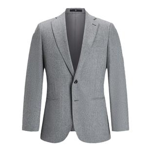 【法兰绒】LAMPO/蓝豹男士西服上衣商务正装羊毛法兰绒西装外套
