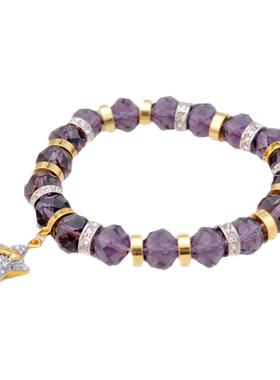 欧美风百搭款弹力绳手链