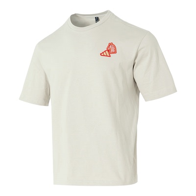 阿迪达斯男装女装2026新年款宽松休闲潮流运动服短袖T恤衫KQ5100