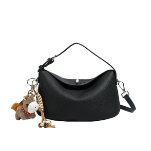 红色包包女款2026新款潮时尚气质手拎包高级感轻奢小众单肩斜挎包