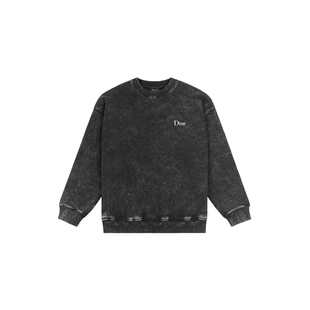 Dime MTL Classic French Terry Crewneck扎染上衣Dime圆领卫衣