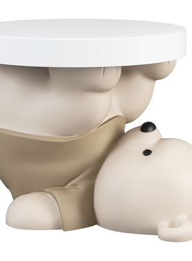 元气熊客厅装饰茶几摆件