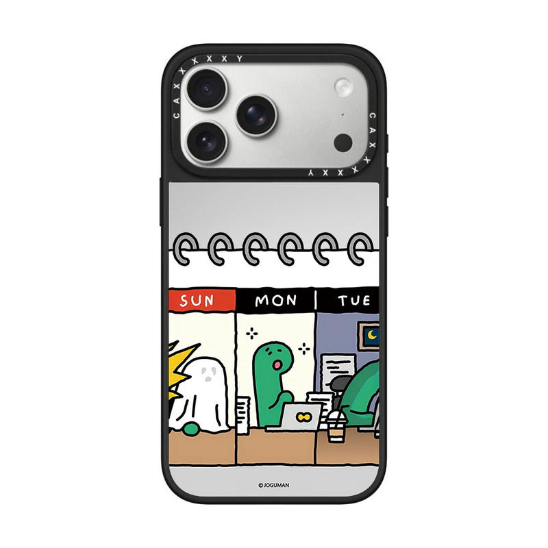 上班恐龙日历手机壳适用iPhone17ProMax明星同款苹果16Pro可爱卡通15ProMax/14防摔13保护套