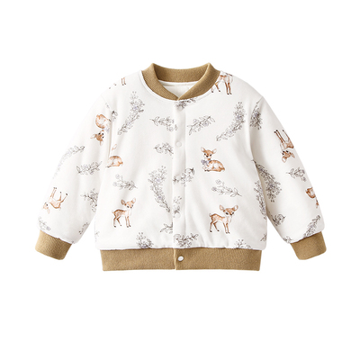 宝宝外套秋冬季校服神器棉服