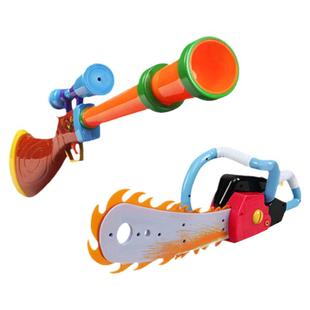 熊出没光头强儿童玩具枪锯子砍树电动声光电锯伐木工具圣诞节礼物