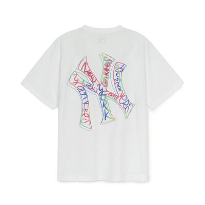 MLB情侣休闲宽松运动T恤