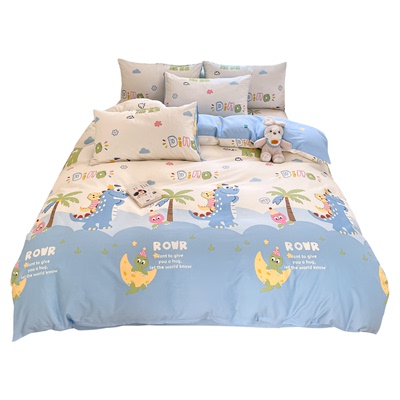 亲肤透气全棉纯棉被套单件