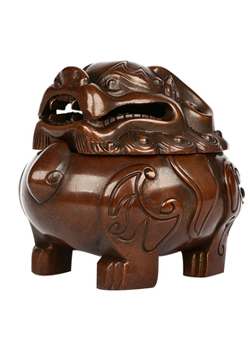 室内仿古风纯铜熏香炉