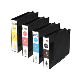 适用爱普生C7000DW墨盒T13X1颜料墨水盒EP-C7000DW彩色喷墨打印机墨粉盒EM-C7100DWF墨水包T13X2 T13X3 T13X4