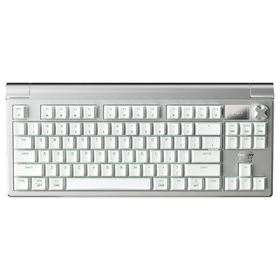 CHERRY樱桃MX8.3极光轴静音游戏机械键盘可插拔8K客制化无线三模