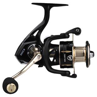 哈斯达纺车轮无间隙微物马口轮海竿矶钓鱼轮路亚远投全金属渔线轮