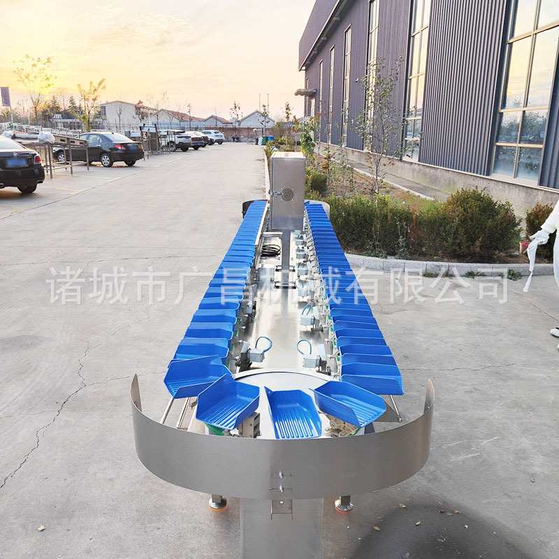 红薯薯类称重分选设备  鸡爪自动重量分选机  玉米重量分拣分级机