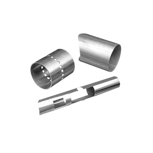 【佛山老店】激光切割打孔 不锈钢管开多孔 开槽零切加工来图定制