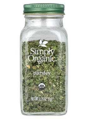 Simply Organic意大利有机欧芹碎西餐牛排菜调味料清爽草本