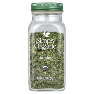 Simply Organic意大利有机欧芹碎西餐牛排菜调味料清爽草本