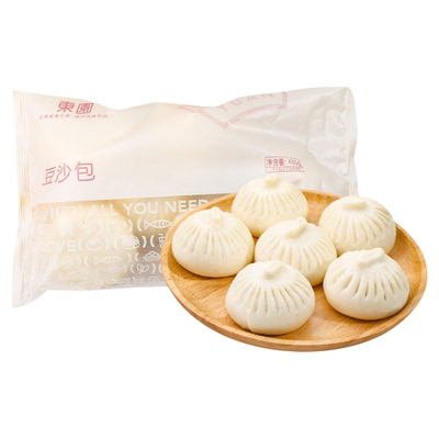东园小馆速冻包子-18℃冷冻保存