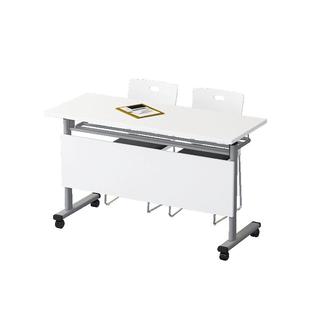 折叠培训桌办公桌可移动长条桌会议桌翻版桌拼接自由组合培训桌椅