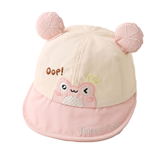 宝宝帽子男宝女宝春夏薄款洋气防晒鸭舌帽婴儿春季外出遮阳棒球帽