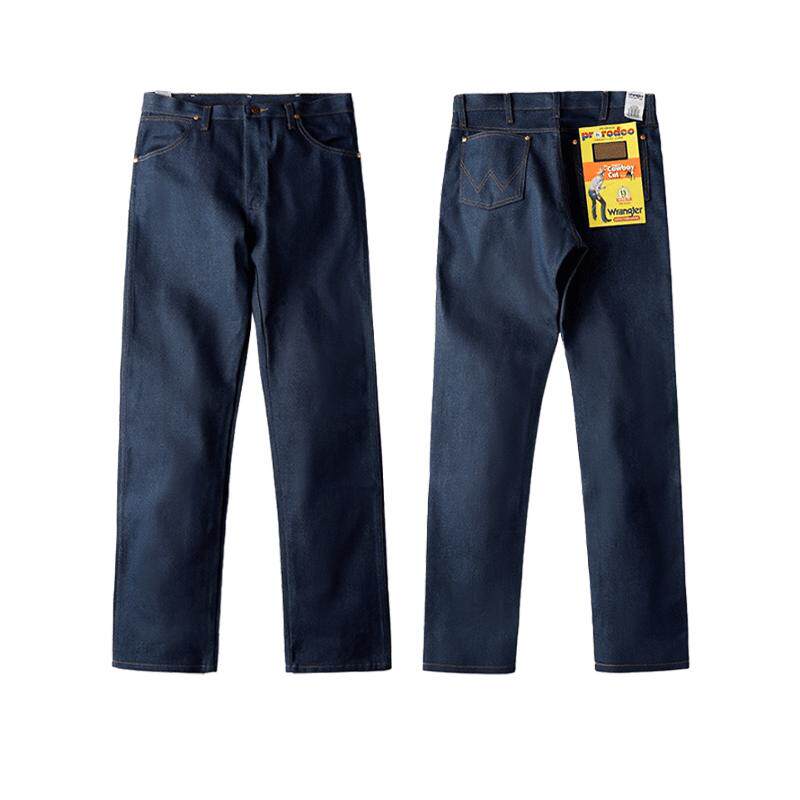 Wrangler/威格原色未脱浆牛仔裤