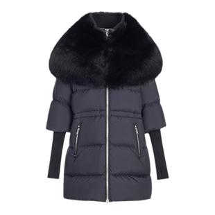 MOOSE KNUCKLES PUFFERS 女士毛领鹅绒小剪刀羽绒服