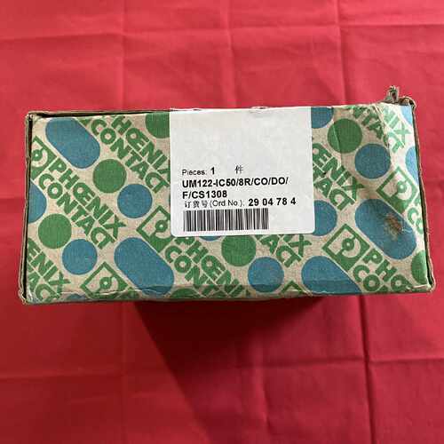 议价菲尼克斯UM122-IC50/8R/CO/DO/F/CS1308  2904784继电器模组
