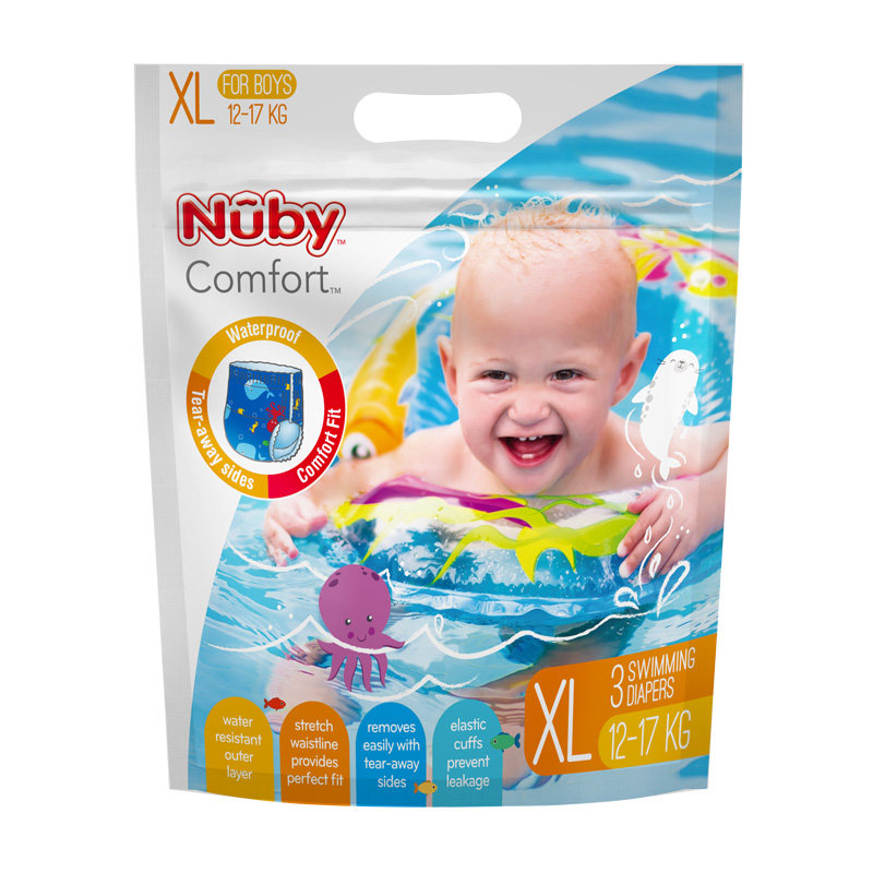 Nuby努比防水一次性泳裤XL