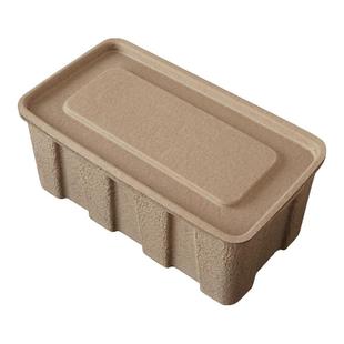 圣诞节礼盒大号纸浆包装盒环保可降解纸盒伴手礼春节高颜值收纳盒