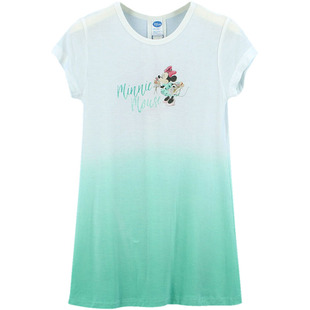 包邮新款三枪内衣儿童家居裙迪士尼米妮公主连衣裙莫代尔女童睡裙