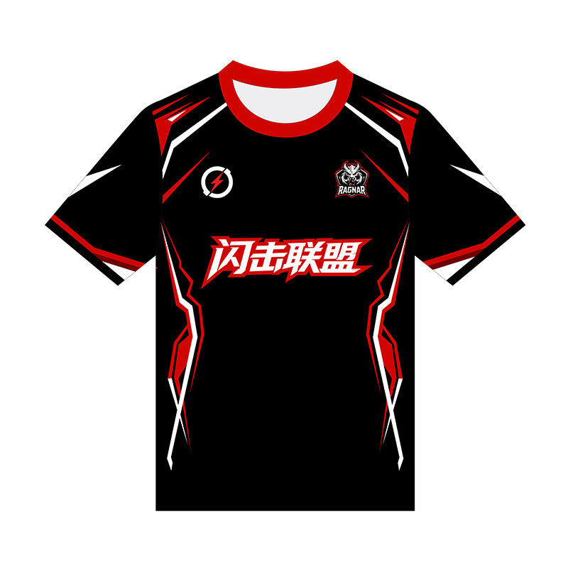 电竞队服定制速干短袖T恤印logo