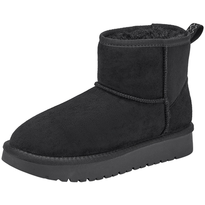 热风2025年冬季新款女时尚休闲靴