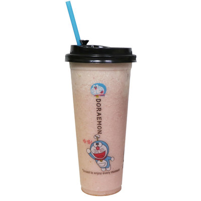 可封口一次性500ml网红700奶茶杯