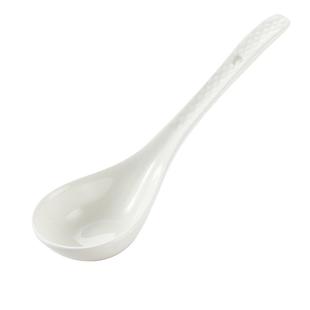 汤勺陶瓷家用大勺子大汤勺瓷勺子长柄勺大号陶瓷粥勺稀饭勺火锅勺