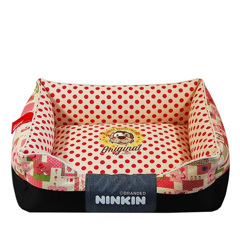ninkin纯棉帆布冬天保暖中大型犬