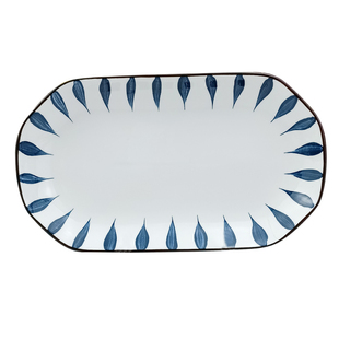 鱼盘家用2026新款轻奢大号蒸鱼盘子12寸高颜值盛鱼装鱼的盘子菜盘