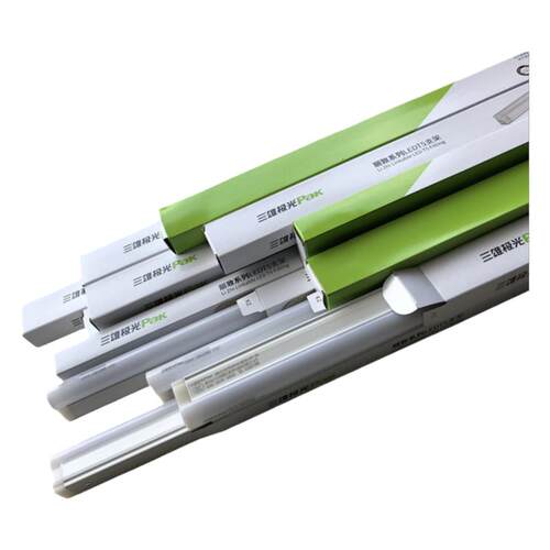 三雄极光丽致T5LED一体化灯管展柜灯天花暗藏灯带t5LED全套铝支架