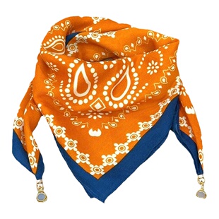 围巾女款2025新款春秋假领子百搭女假领磁扣三角巾大丝巾围脖护颈