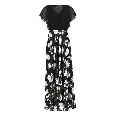 拉佰缇假两件连衣裙女长款到脚踝