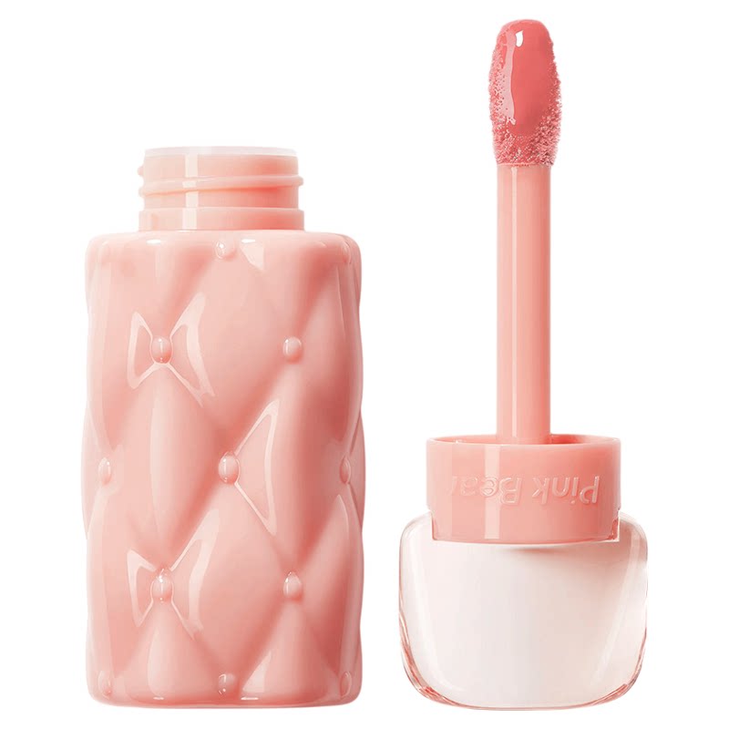 pinkbear皮可熊好嘟丰唇蜜唇蜜唇釉唇蜜口红淡唇纹镜面水光女p05
