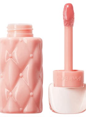 【新品上市】pinkbear皮可熊丰唇蜜唇釉水光镜面口红女裸色唇油
