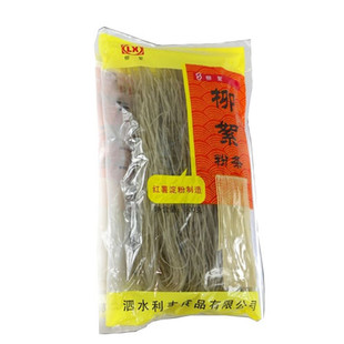 山东泗水柳絮粉条 地瓜圆粉条500g*3袋 火锅食材（木薯淀粉2%）