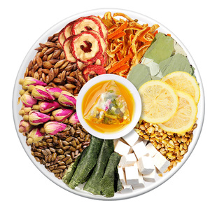 冬瓜荷叶决明子山楂陈皮湿油茶刮大肚腩小腹肥祛男士女士专用