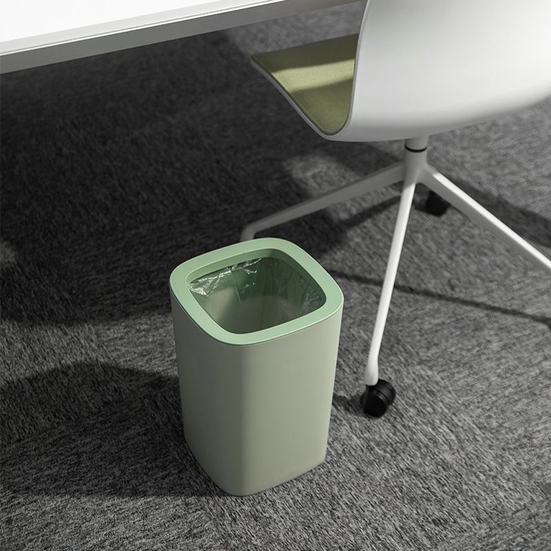 家用垃圾桶带压圈大小号可爱宿舍厨房纸篓无盖创意厕所卫生间客厅