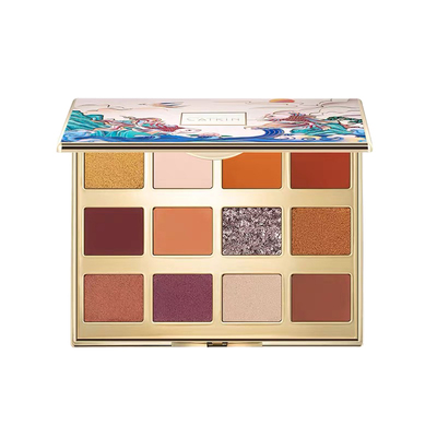 卡婷春江花月夜12色大地色眼影盘