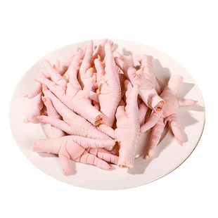 4斤鸡凤爪短柄鸡爪不带拐新鲜冷冻红烧卤味烧烤商用批发1斤