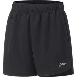 李宁儿童运动短裤小大童2025新款综合体能夏季梭织速干短裤女童装