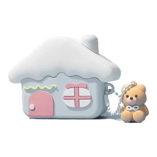 适用airpods4保护壳苹果耳机4代2024新款pro二代第三代3蓝牙ipod一四代硅胶卡通airpod降噪版盒airpodspro2套